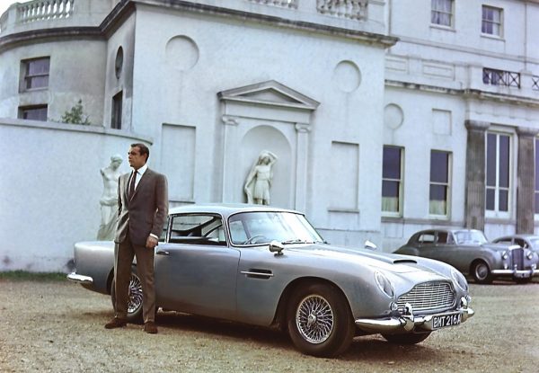 aston martin 007 sean connery